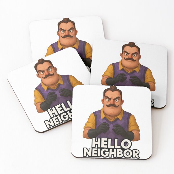 Item preview, Hello Neighbor Mr. Peterson Fan Art Gamer Design designed and sold by tarzbol.