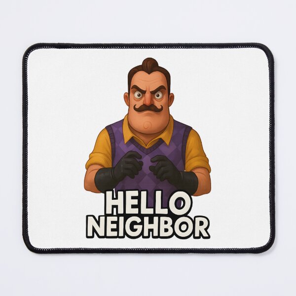 Item preview, Hello Neighbor Mr. Peterson Fan Art Gamer Design designed and sold by tarzbol.