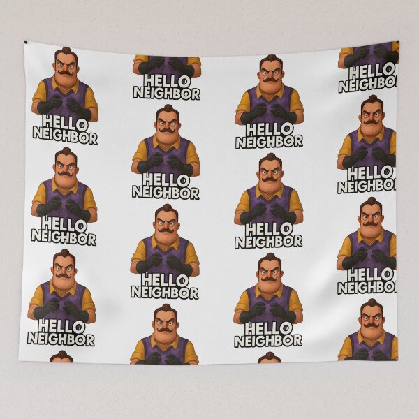 Item preview, Hello Neighbor Mr. Peterson Fan Art Gamer Design designed and sold by tarzbol.