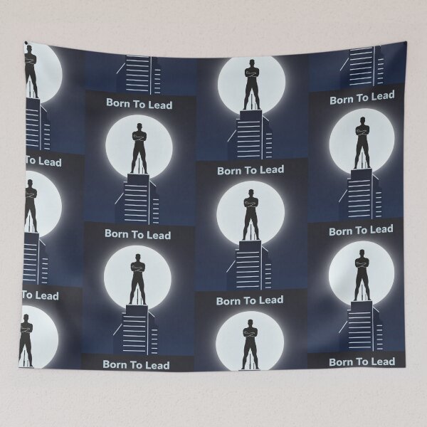 Item preview, Born To Lead – Leadership Mindset Aesthetic Silhouette Motivation Art designed and sold by CuteOasis.