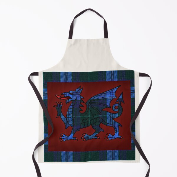 Item preview, Jones Welsh Tartan – Without God, Without Anything & y Ddraig Goch - the red dragon designed and sold by WheelieGdArt.