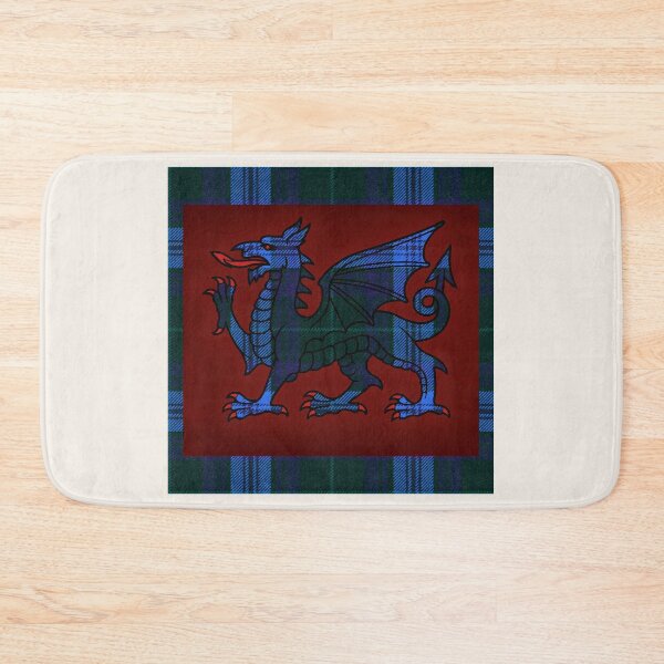 Item preview, Jones Welsh Tartan – Without God, Without Anything & y Ddraig Goch - the red dragon designed and sold by WheelieGdArt.