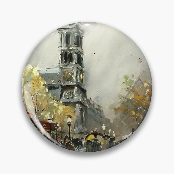 Item preview, Saint-Germain-des-Prés at Dusk - 01 designed and sold by artdesignsnow.