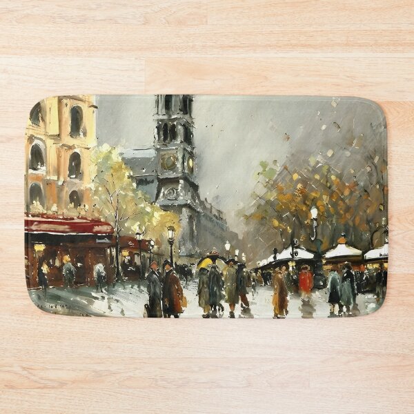 Item preview, Saint-Germain-des-Prés at Dusk - 01 designed and sold by artdesignsnow.
