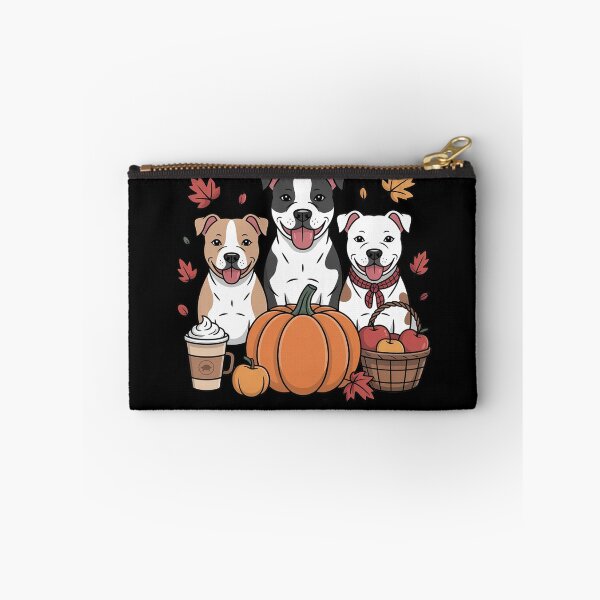 Item preview, Pitbull Dog Autumn Fall Thanksgiving Tis The Season Women designed and sold by DetroitMug.