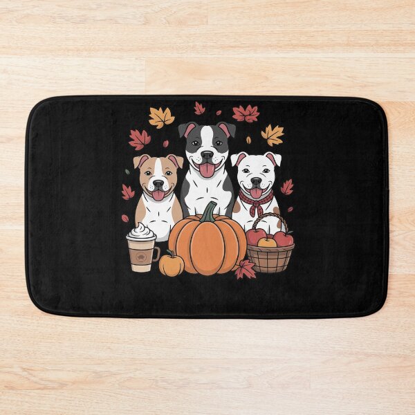 Item preview, Pitbull Dog Autumn Fall Thanksgiving Tis The Season Women designed and sold by DetroitMug.