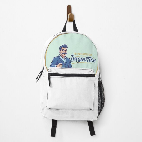 Item preview, Cool Moustache Man Quote | "The Only Limit Is Your Imagination" Art designed and sold by Raju2018.