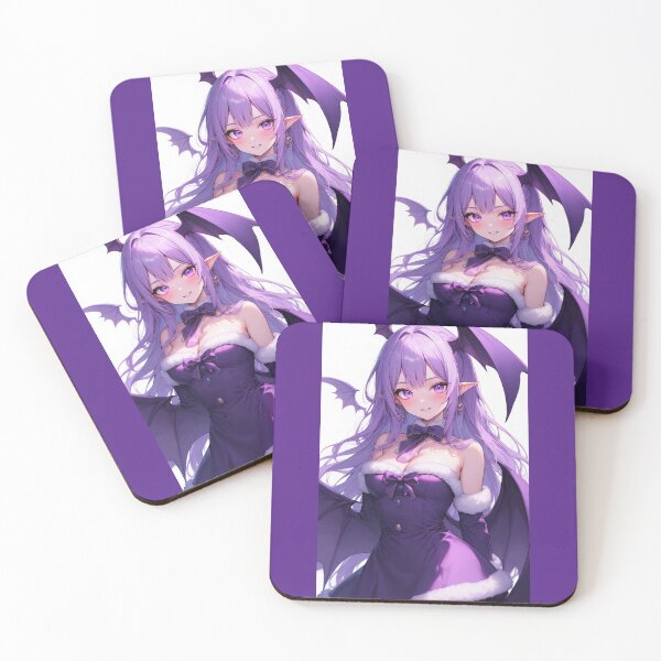 Item preview, Purple Vampire Anime - Holiday designed and sold by ArtsJulian.