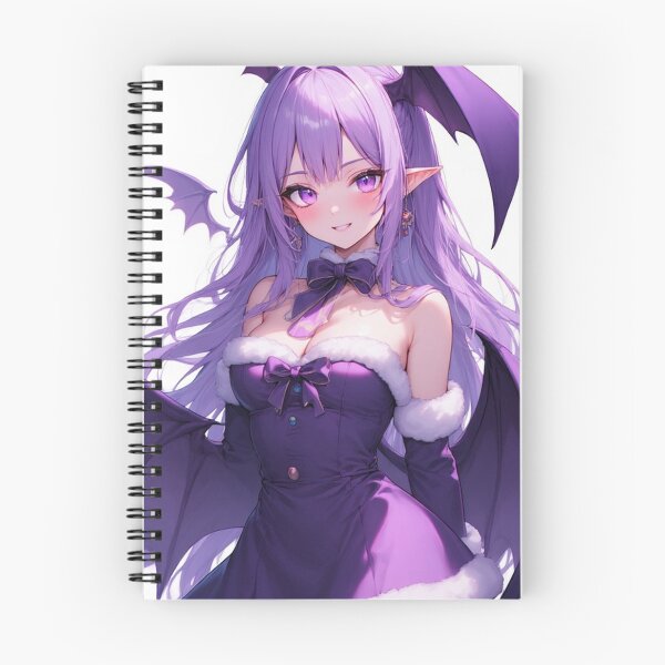 Item preview, Purple Vampire Anime - Holiday designed and sold by ArtsJulian.