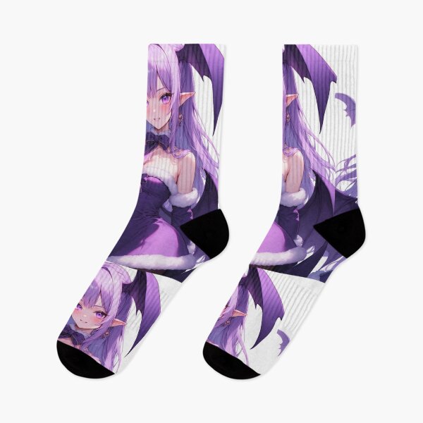 Item preview, Purple Vampire Anime - Holiday designed and sold by ArtsJulian.
