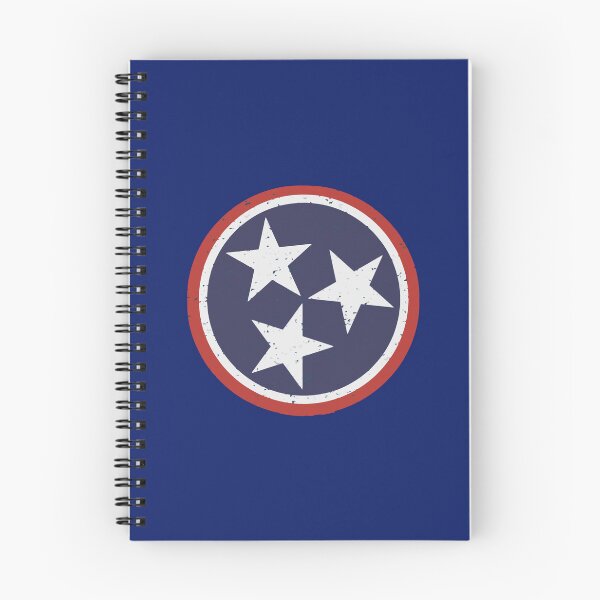 Item preview, Vintage Tennessee Tri-Star Emblem – TN State Flag Symbol designed and sold by donwillisjrart.