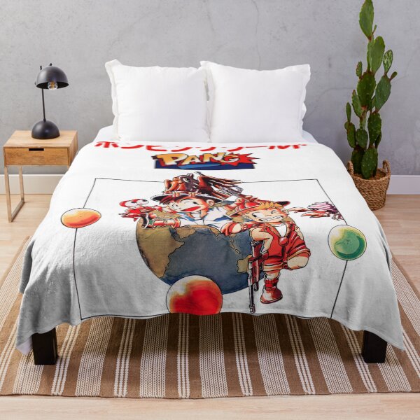 Item preview, Pang Japanese Retro Arcade Poster HD designed and sold by Retr0Tshirts.