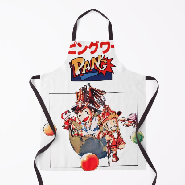 Item preview, Pang Japanese Retro Arcade Poster HD designed and sold by Retr0Tshirts.