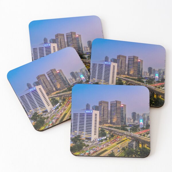 Item preview, Bustling Carhartt City Carhart Skyline at Carharrt Dusk designed and sold by Aninature.