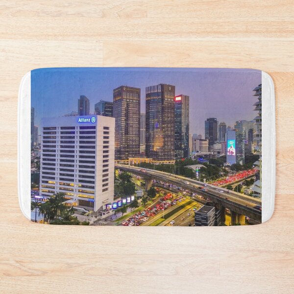 Item preview, Bustling Carhartt City Carhart Skyline at Carharrt Dusk designed and sold by Aninature.