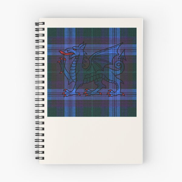 Artikelvorschau, Jones Welsh Tartan – Without God, Without Anything & y Ddraig Goch - the red dragon v2 entworfen und verkauft von WheelieGdArt.