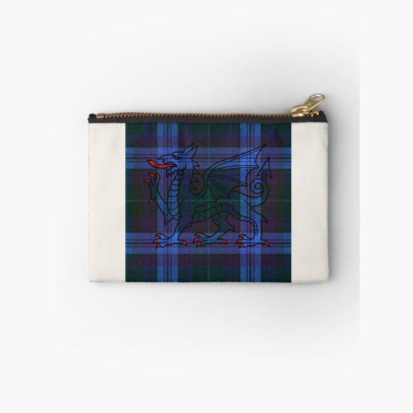 Item preview, Jones Welsh Tartan – Without God, Without Anything & y Ddraig Goch - the red dragon v2 designed and sold by WheelieGdArt.