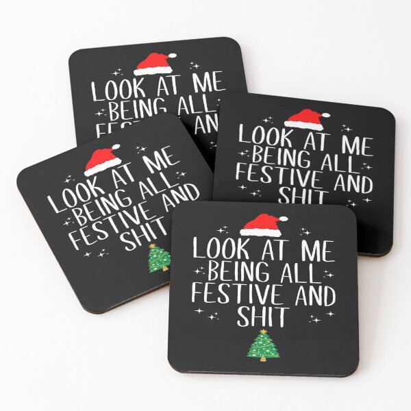 Item preview, Look At Me Being All Festive And Shit Funny Christmas designed and sold by LauraLydiaa.
