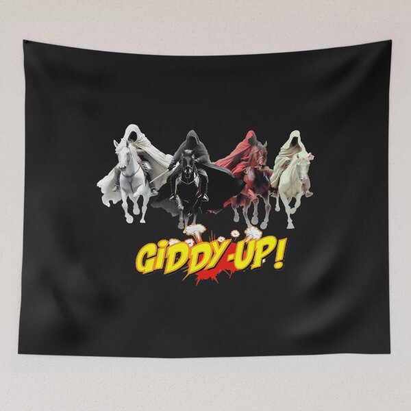 Item preview, 4 Horsemen Giddy designed and sold by JustinBuall.