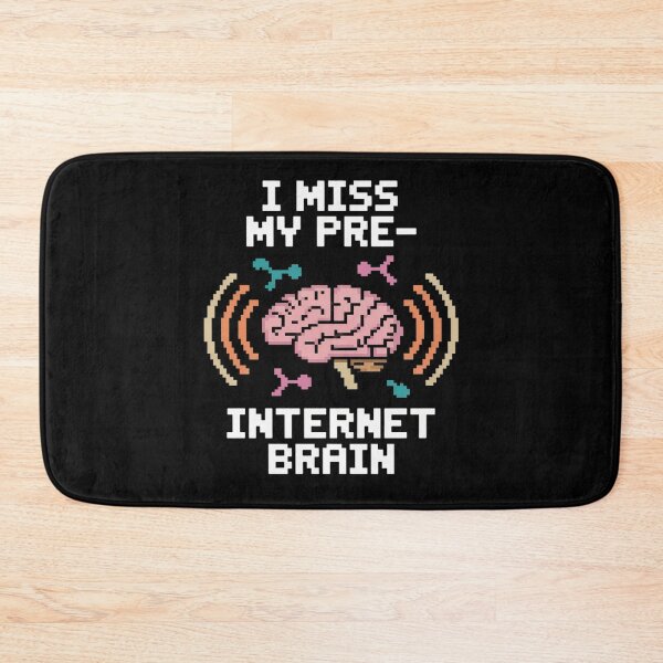 Item preview, Pixel Art I Miss My Pre Internet Brain designed and sold by DetroitMug.