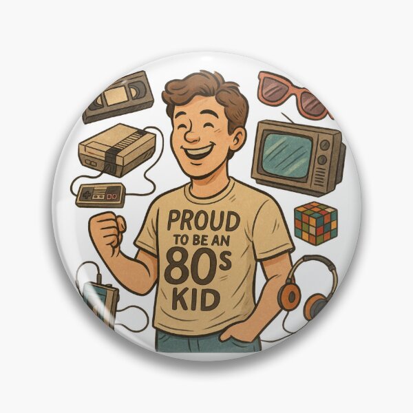 Item preview, Proud to Be an 80s Kid designed and sold by Trend Drops Mad.