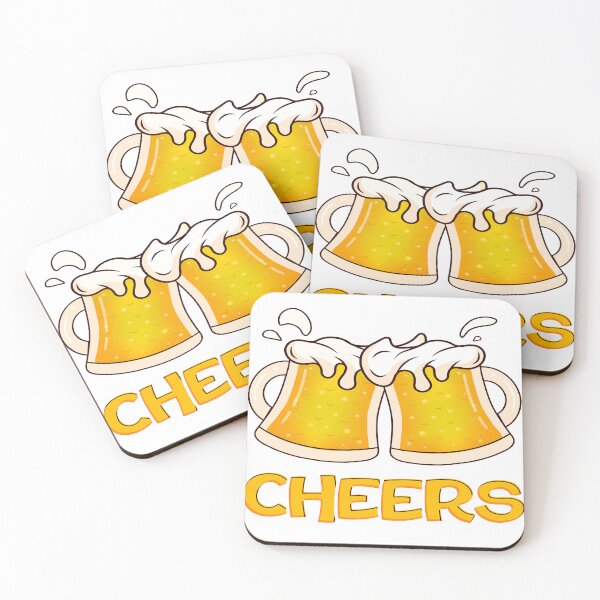 Item preview, Cheers Beer Mugs Toasting Funny Drinking Party T-Shirt designed and sold by Stag Prime Shop.