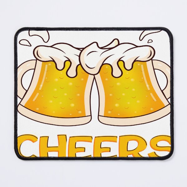 Item preview, Cheers Beer Mugs Toasting Funny Drinking Party T-Shirt designed and sold by Stag Prime Shop.