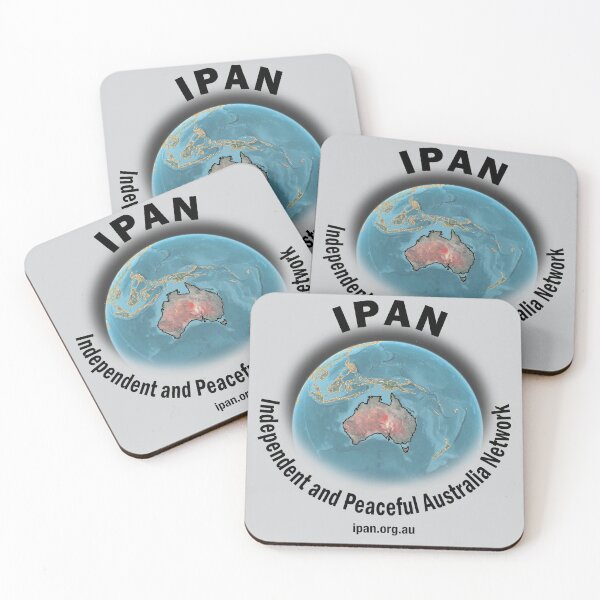 Item preview, IPAN logo with website on 20% grey designed and sold by IPAN-AU-shop.