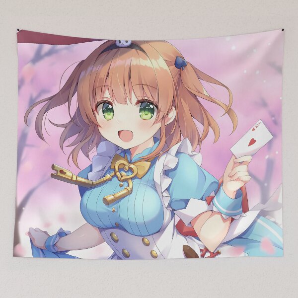 Item preview, Rino Princess Connect Cherry Blossom Fantasy Anime Girl designed and sold by Raslbazola.