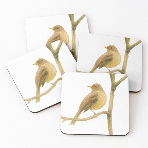 Item preview, Mountain Thrush (Turdus plebejus) designed and sold by HOMETOWN86.