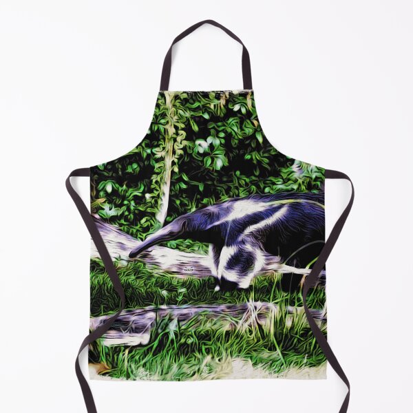 Item preview, Coati in motion – Wilderness and curiosity in the Moku Hanga style / Swiss Artwork Photography designed and sold by Raphael Wolf.