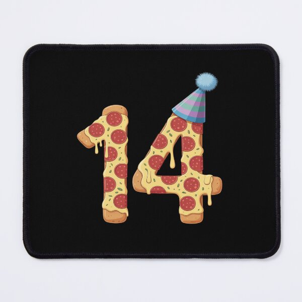 Item preview, Pizza 14th Birthday 14 Years Old Party Hat Bday Boy Girl designed and sold by CultureSpec.