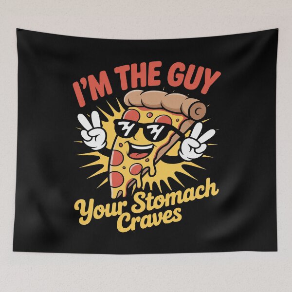 Item preview, Pizza Delivery Guy Your Stomach Craves Baking Food Pizza designed and sold by CultureSpec.