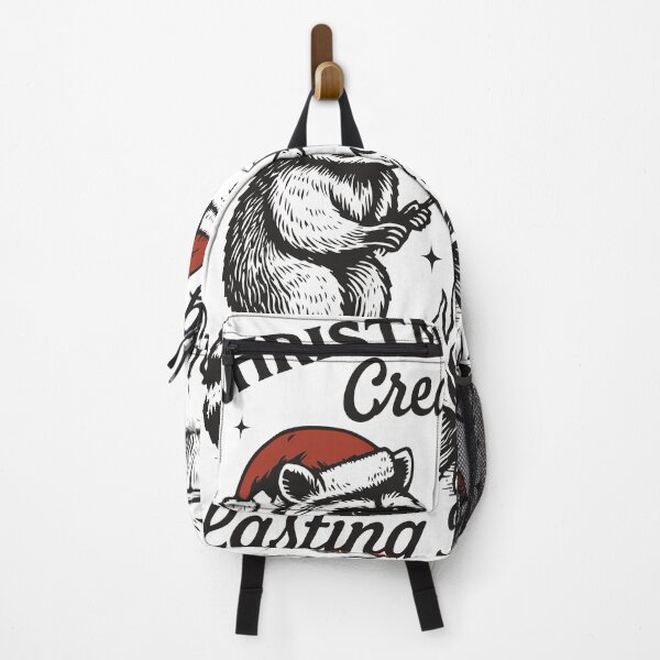 Item preview, Christmas Crew Campfire – Raccoon and Rabbit Winter Design designed and sold by Graphic Botique.