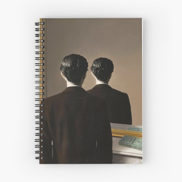 Item preview, Not to Be Reproduced (1937) – René Magritte | Surreal Mirror Illusion Masterpiece designed and sold by Art Outlaws.