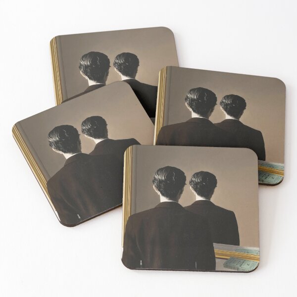 Item preview, Not to Be Reproduced (1937) – René Magritte | Surreal Mirror Illusion Masterpiece designed and sold by Art Outlaws.
