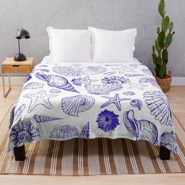 Item preview, Blue Seashell designed and sold by GenzShoppingHub.