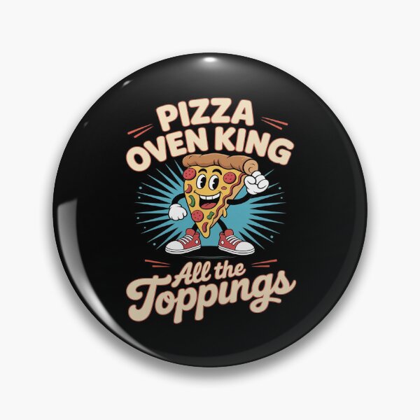 Item preview, Pizza Oven King All The Toppings, Funny Food designed and sold by CultureSpec.