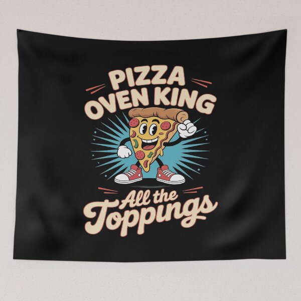 Item preview, Pizza Oven King All The Toppings, Funny Food designed and sold by CultureSpec.