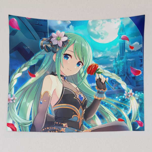 Item preview, Chika Under Moonlight Fantasy Roses Princess Connect Game designed and sold by Raslbazola.