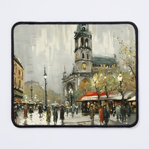 Item preview, Saint-Germain-des-Prés at Dusk - 03 designed and sold by artdesignsnow.