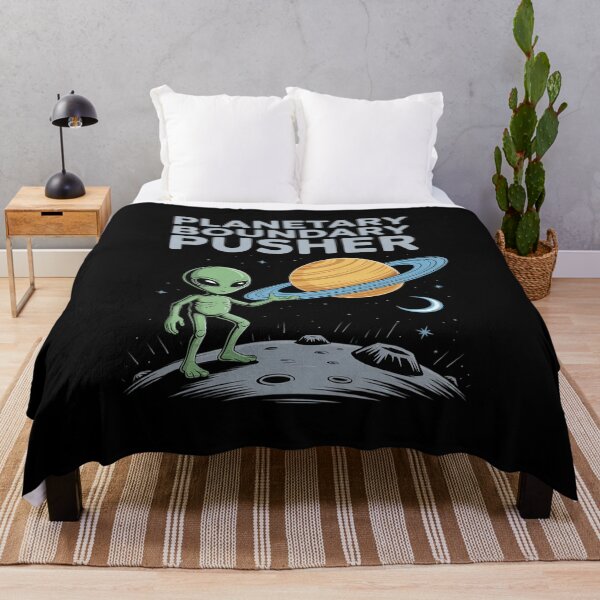 Item preview, Planetary Boundary Pusher Alien UFO Space designed and sold by CultureSpec.