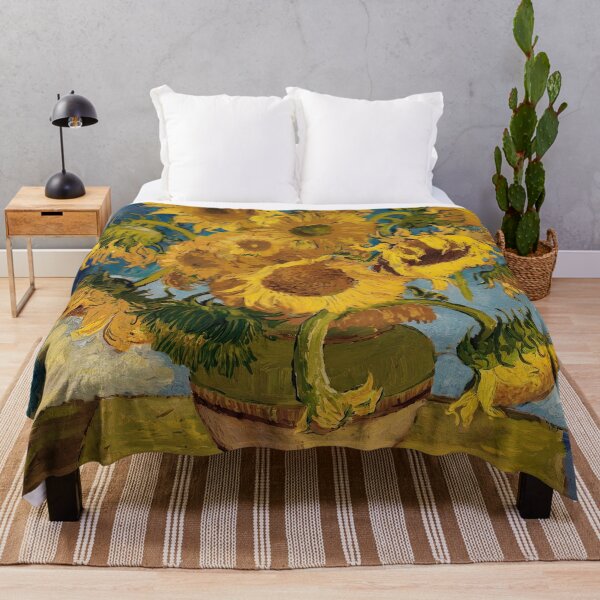 Item preview, van gogh sunflowers painting designed and sold by Tamas Das.