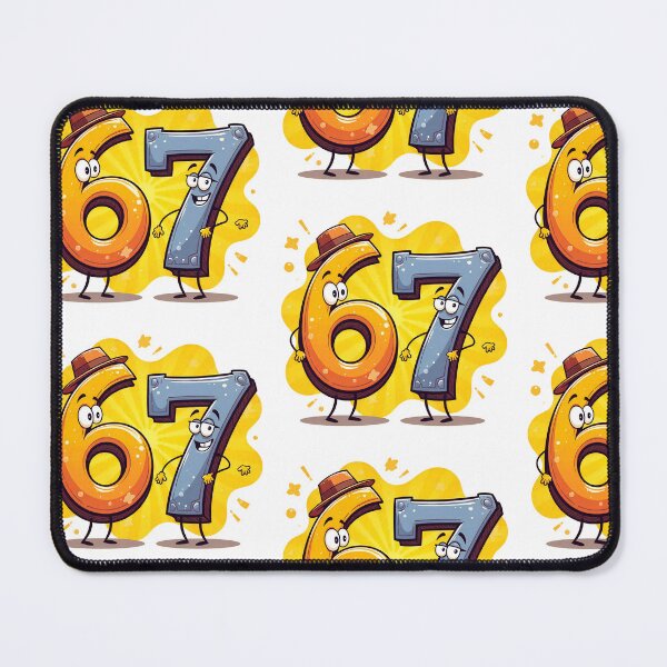 Item preview, 6 & 7 — Viral Vibes: Cartoon Digits Tee / Poster / Print vol.8 designed and sold by Bocianessco.