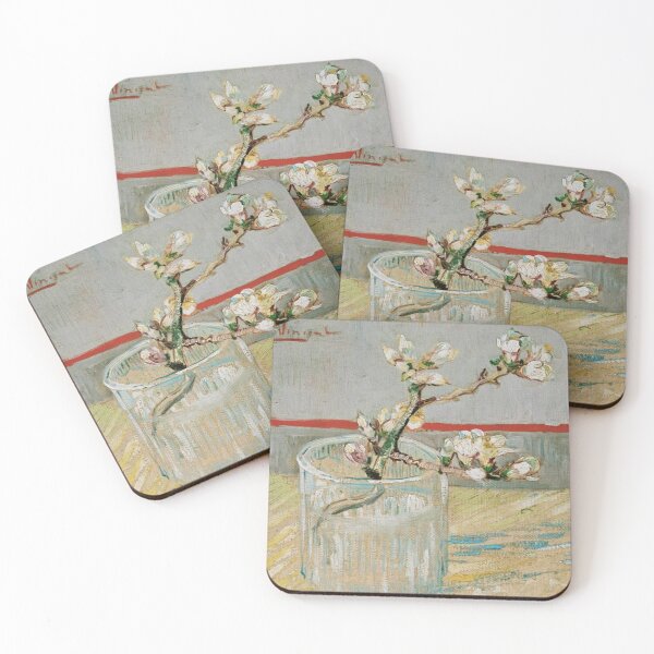 Item preview, Blossoming Almond Branch in a Glass designed and sold by SharonTheFirst.