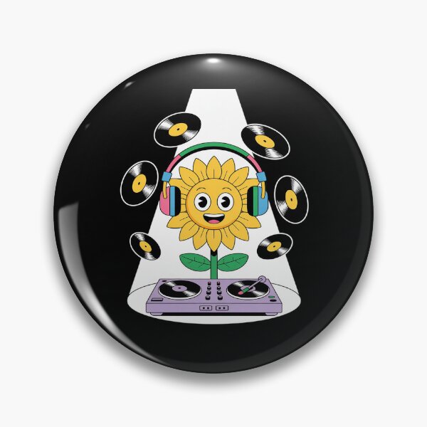 Item preview, Plant Dj Sunflower Music Beats designed and sold by CultureSpec.