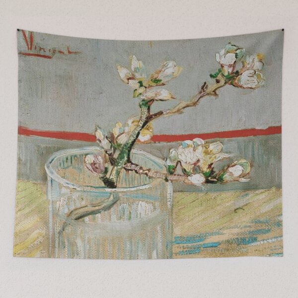 Item preview, Blossoming Almond Branch in a Glass designed and sold by SharonTheFirst.