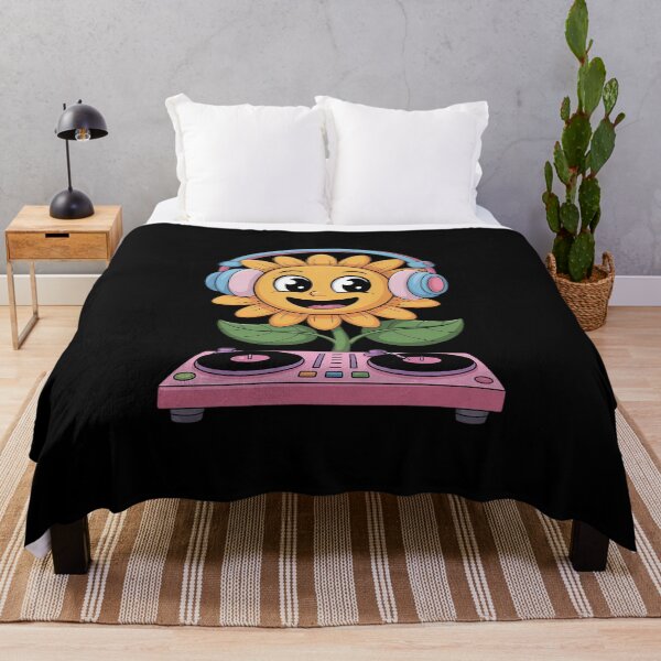Item preview, Plant Dj Sunflower Jam To The Beat Fun designed and sold by CultureSpec.