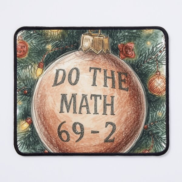 Item preview, Do The Math 67 Meme Christmas designed and sold by Przemagobart.