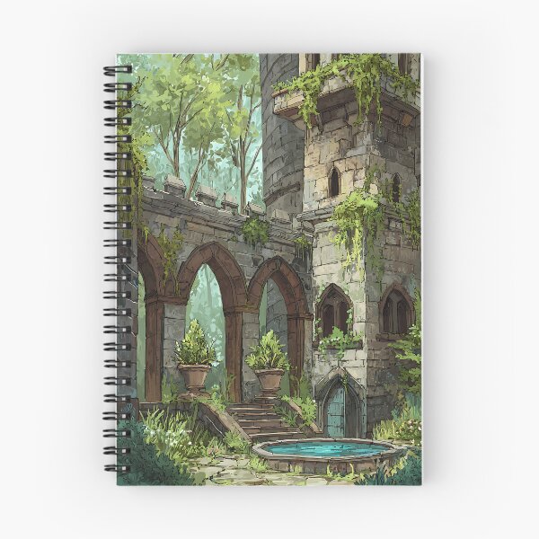 Item preview, Enchanted Castle Garden Castlecore designed and sold by bapupa.